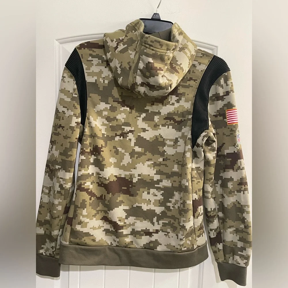 Nike Dallas Cowboys Salute to Service Boys Camo Hoodie. Size Large. NFL. Dri-fit - Picture 11 of 16